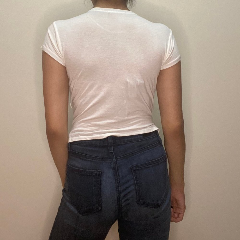 Brandy Melville Too Sassy Cropped Tee - Picture 3 of 4